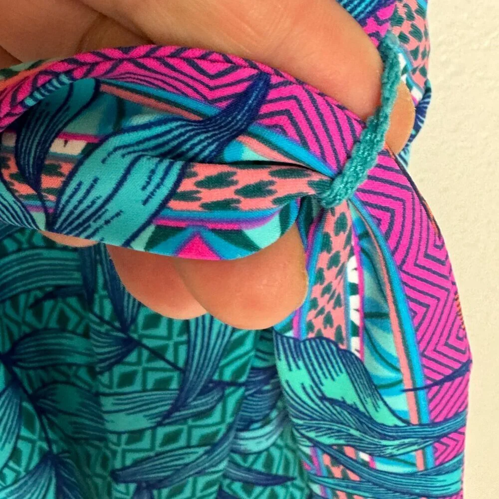 NWT Skinny Dippers Mojito Kiss Kiss Soft Cup One Piece Swimsuit Size L - Picture 9 of 16